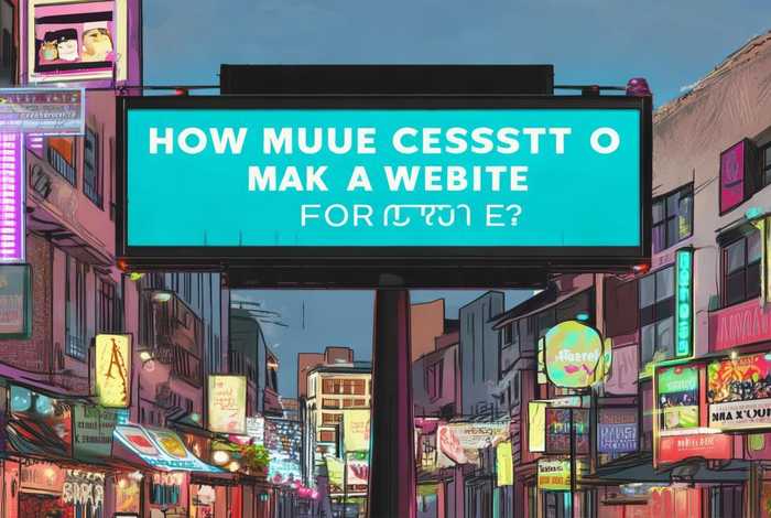 给自己的店做个网站多少钱、给自己的店做个网站多少钱一个