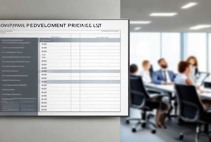 公司app开发收费价目表 公司app开发收费价目表模板