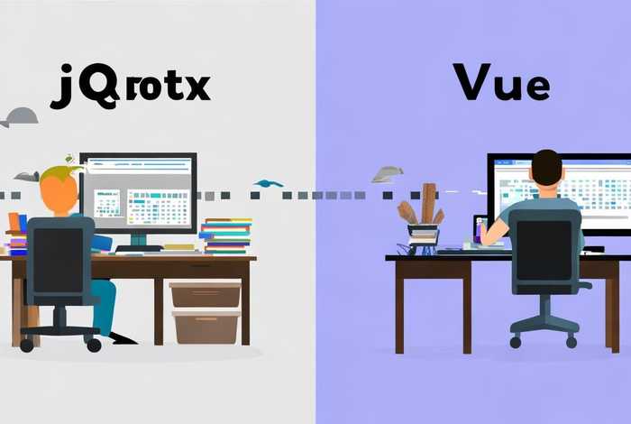 jquery框架和vue框架优缺点、vue框架和jquery框架的区别