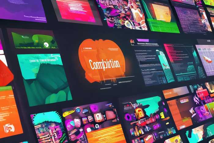 ppt模板大全 - 竞赛ppt模板大全