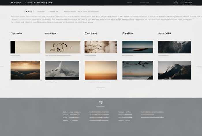 个人作品展示网站模板；个人作品展示网站模板图片