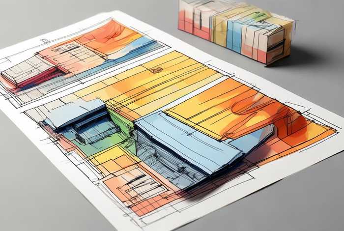 包装平面设计展开图手绘；包装平面设计展开图手绘图