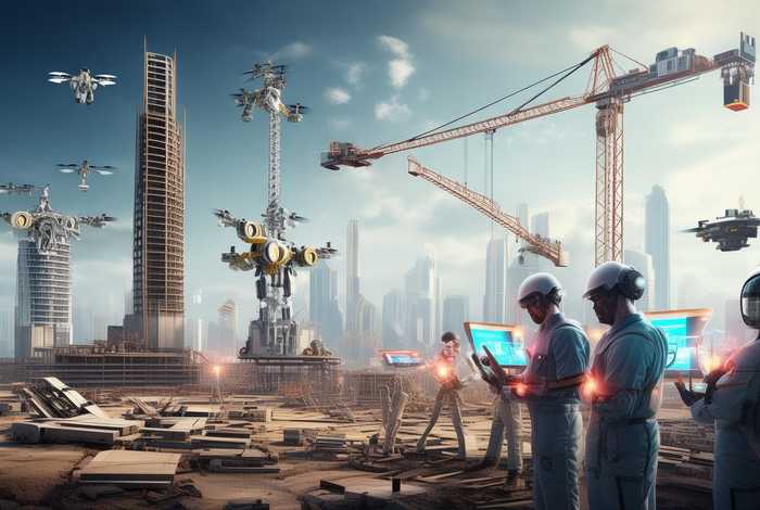 关于智能建造、关于智能建造的画怎么画