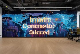 互联网公司文化墙标语；互联网公司企业文化墙标语