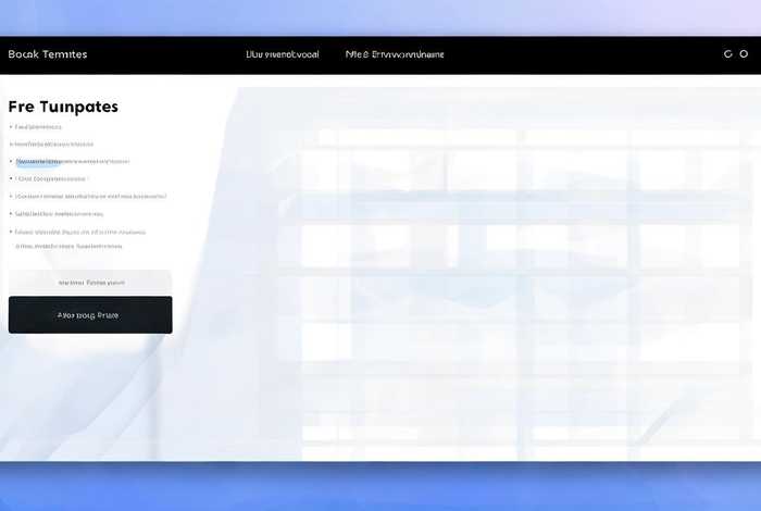 php免费模板 php网站模板免费下载