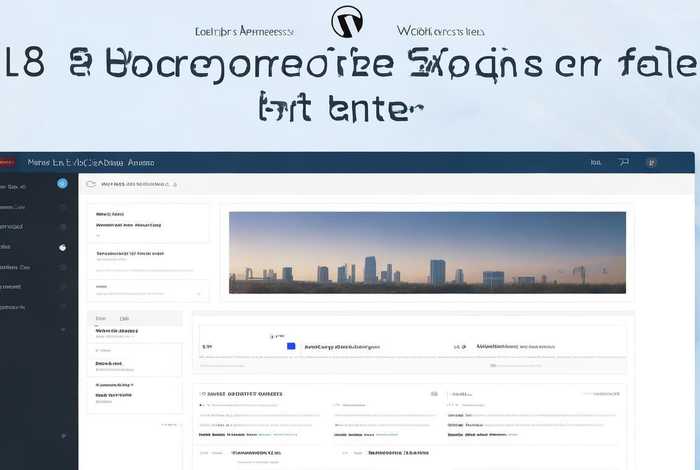 wordpress 企业站；wordpress企业网站 教程