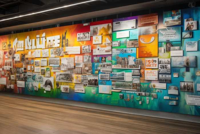 公司文化墙效果图大全；公司文化墙 效果图