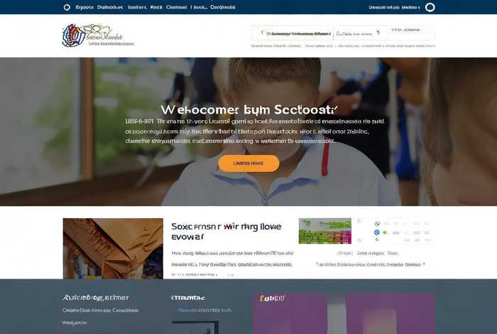 html制作学校官网网页（html学校官网代码制作）