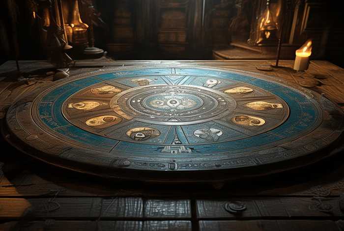 八神盘排法；神盘八神排法