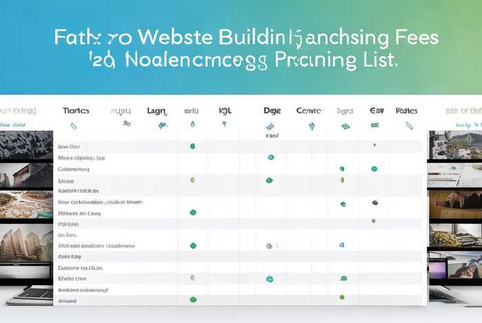 凡科建站加盟费多少钱（凡科建站收费价目表）