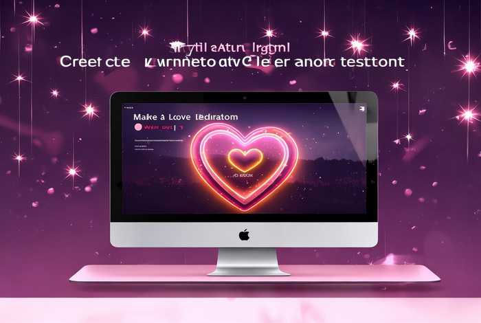 表白网页制作免费网站制作 - 表白网页在线生成制作视频免费