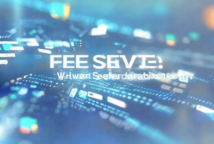 给大家推荐一款免费的服务器；给大家推荐一款免费的服务器软件