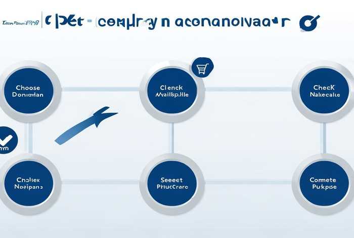 公司域名购买操作流程 - 公司域名购买操作流程图