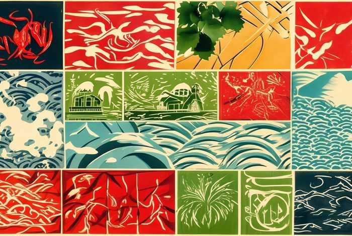 八大菜系标志设计图（八大菜系标志设计图怎么画）