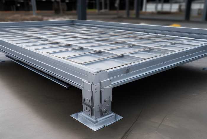 600平钢平台搭建方法 - 承重600公斤钢平台用多大材料