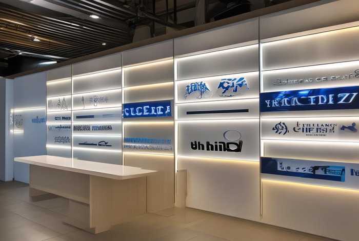 logo墙图片、公司前台logo墙图片