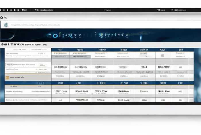 html网页制作课程表、用html制作课程表网页