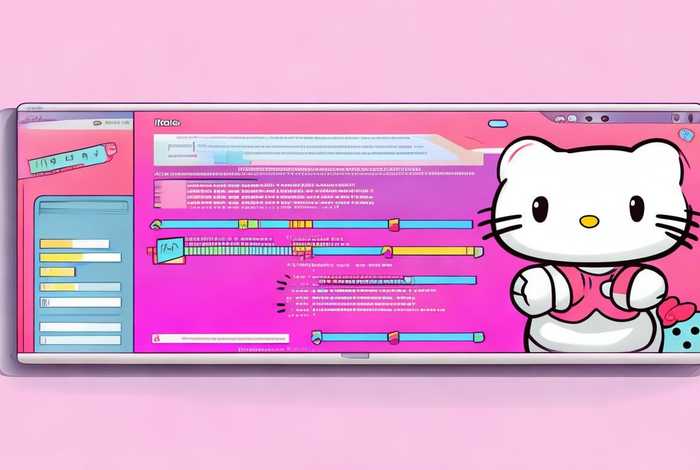 html网页设计代码作业、html网页设计代码作业介绍HelloKitty
