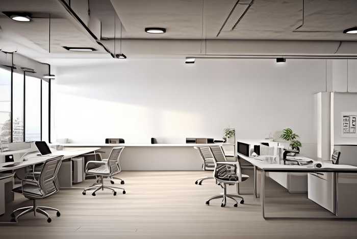 办公室装修现代简约；办公室现代简约装修设计