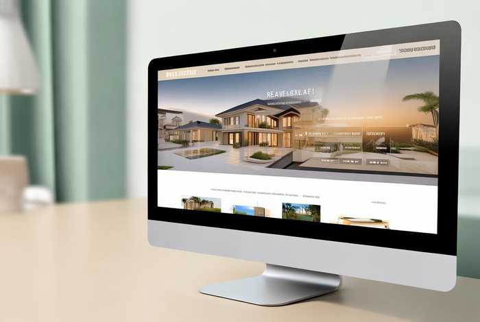 房地产网页设计模板下载 房地产网页设计图片素材