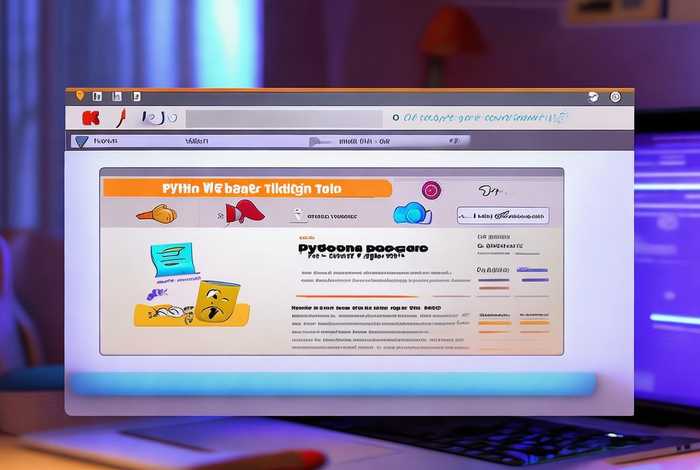 python制作网页 python制作网页吐槽工具栏
