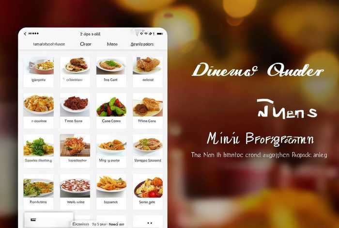 点菜app小程序开发、点菜微信小程序开发