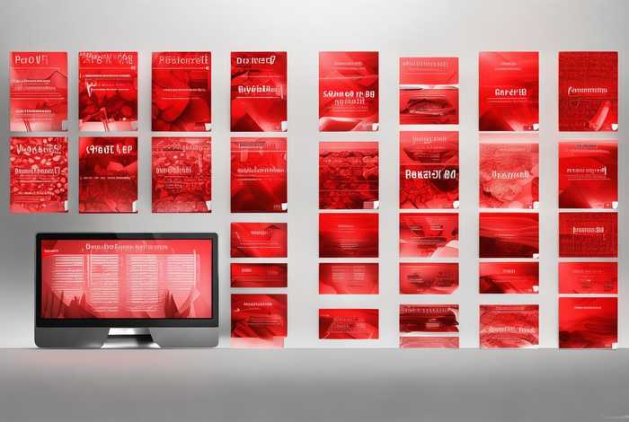 ppt模板红色免费下载；ppt模板下载免费版红色