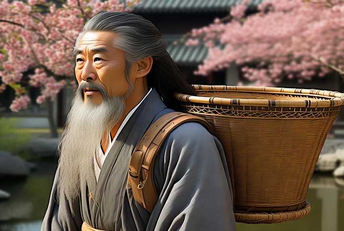 古代书生 - 古代书生背的背篓叫什么名字