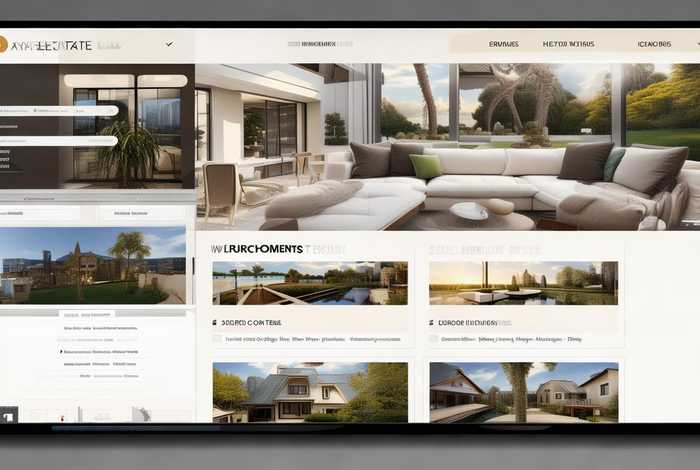 房地产网站的开发模板有哪些（房地产网站的开发模板有哪些方面）