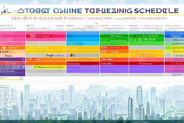 广州市线上教学课程安排表、广州市线上教学课程安排表最新