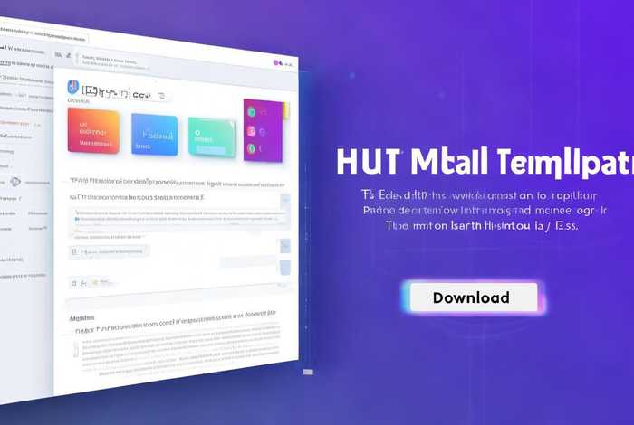 html邮件模板免费下载，html邮件模板编辑器