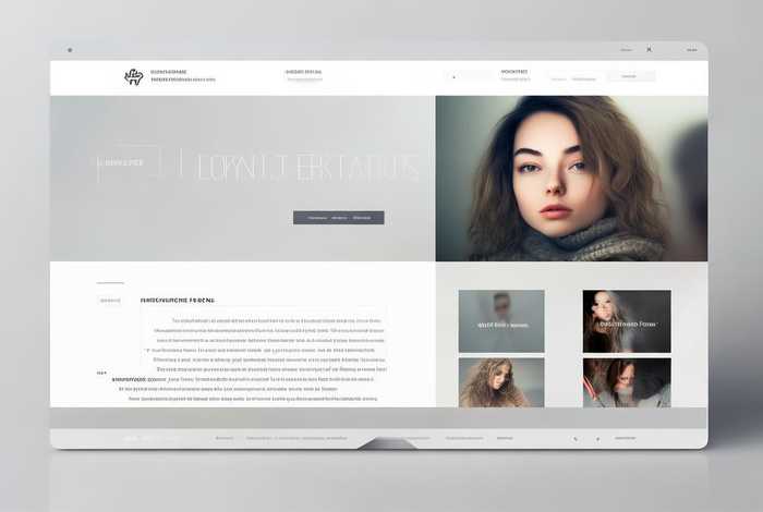 个人网站样式设计，个人网站样式设计图