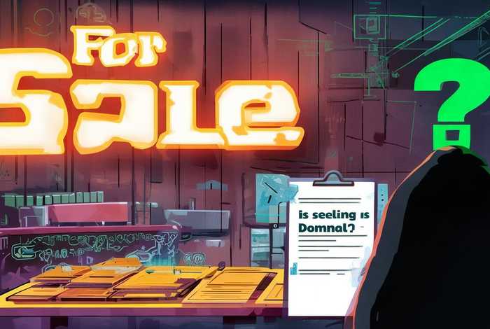 出售域名，出售域名违法吗