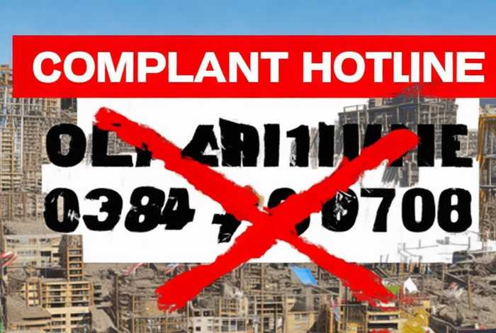 搭建投诉电话多少，违法搭建投诉电话