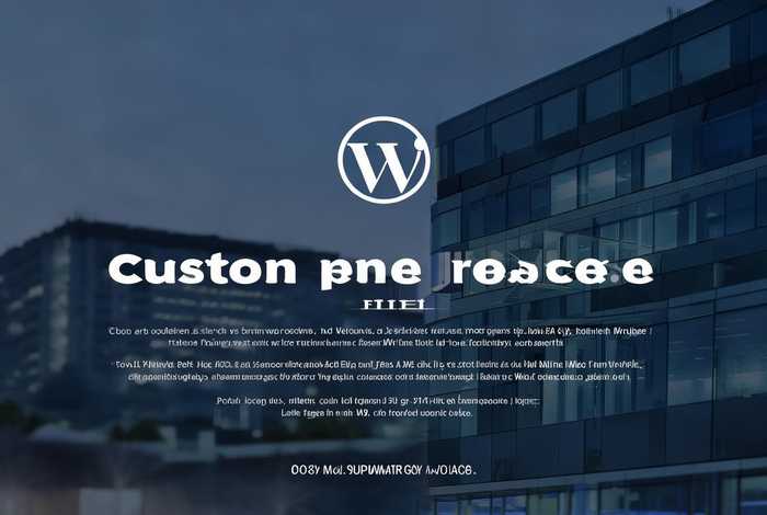 wordpress企业官网主题（wordpress企业官网主题破解版）