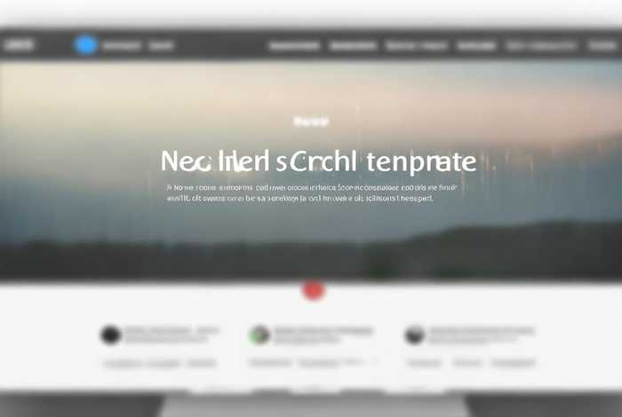 个人网站模板；个人网站模板源码