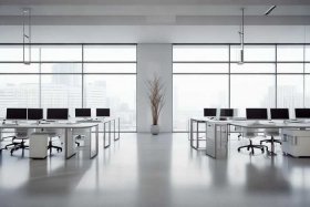 办公室装修设计极简风格图、办公室装修设计极简风格图片
