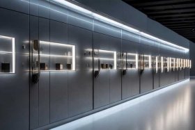 产品展示墙设计效果图 - 产品展示墙设计效果图路灯