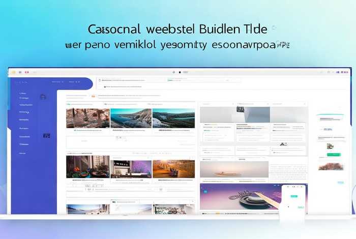 个人网站制作软件，个人网站制作软件哪个好