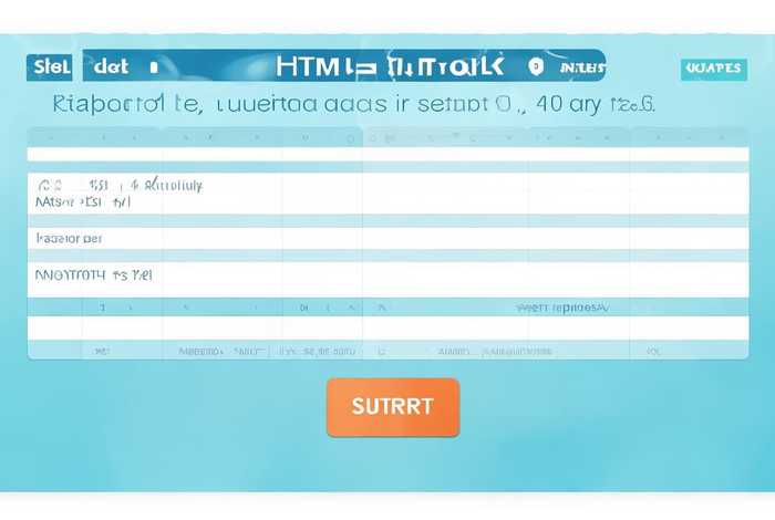 html简单表格代码、html表格做表单代码