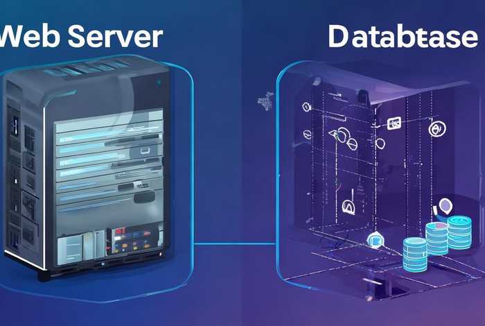 web服务器和数据库服务器的区别和联系；常见的web服务器和数据库服务器都有哪些？