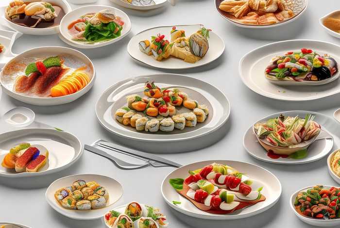 ui设计作品图片美食（ui设计的作品展示图片？）