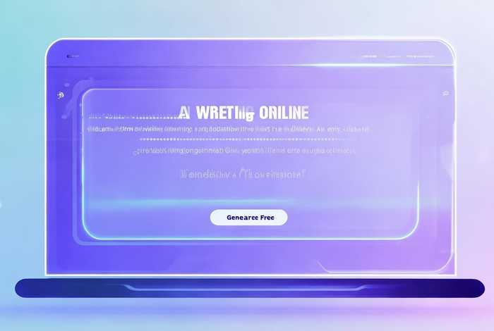 ai写作在线一键生成免费；ai写作在线一键生成免费版