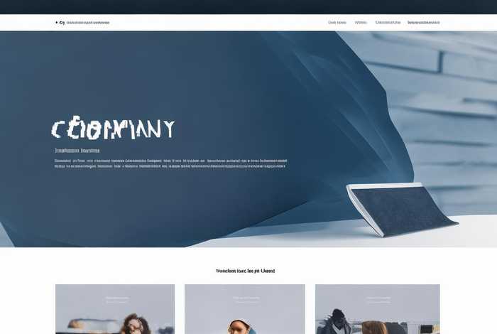 公司网页设计模板 公司网页设计模板图片