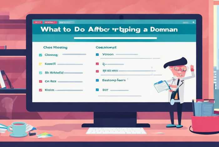 购买域名后需要做什么、购买域名后需要做什么工作