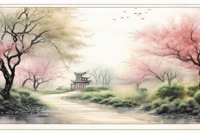 ppt模板古风简约 - 古风简洁ppt模板