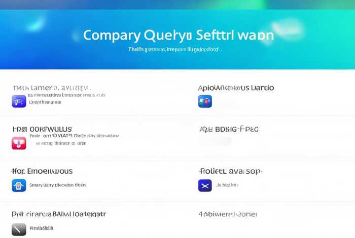 公司查询软件排行榜;公司查询软件排行榜app 公司查询软件排行榜;公司查询软件排行榜app