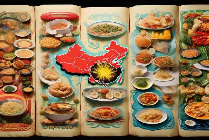 八大菜系信息可视化、八大菜系信息可视化设计 八大菜系信息可视化、八大菜系信息可视化设计