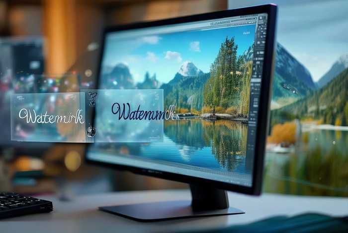 ps快速加水印、ps怎么快速加水印