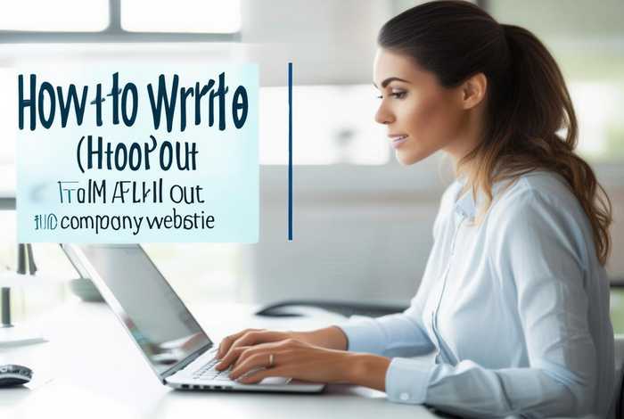 公司网站怎么写（公司网站怎么填写）